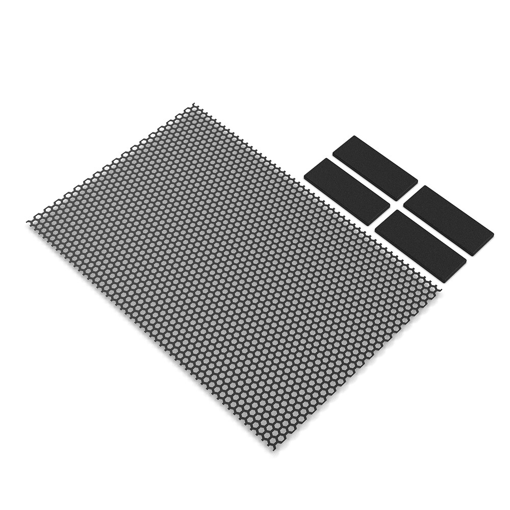 Motorcycle radiator guard T5-5754 Aluminium For Indian Scout/Sixty/Bobber Black