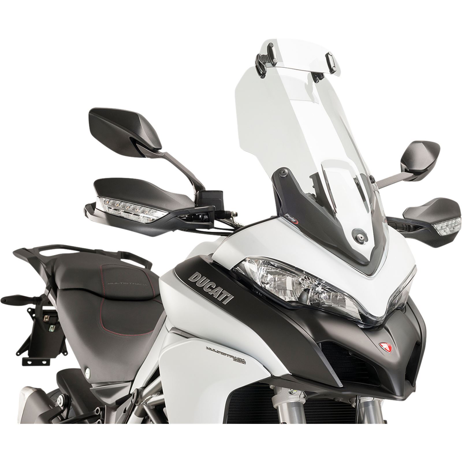 Puig Windscreen Clip-On Visor – Clear – 230x90mm 6319W