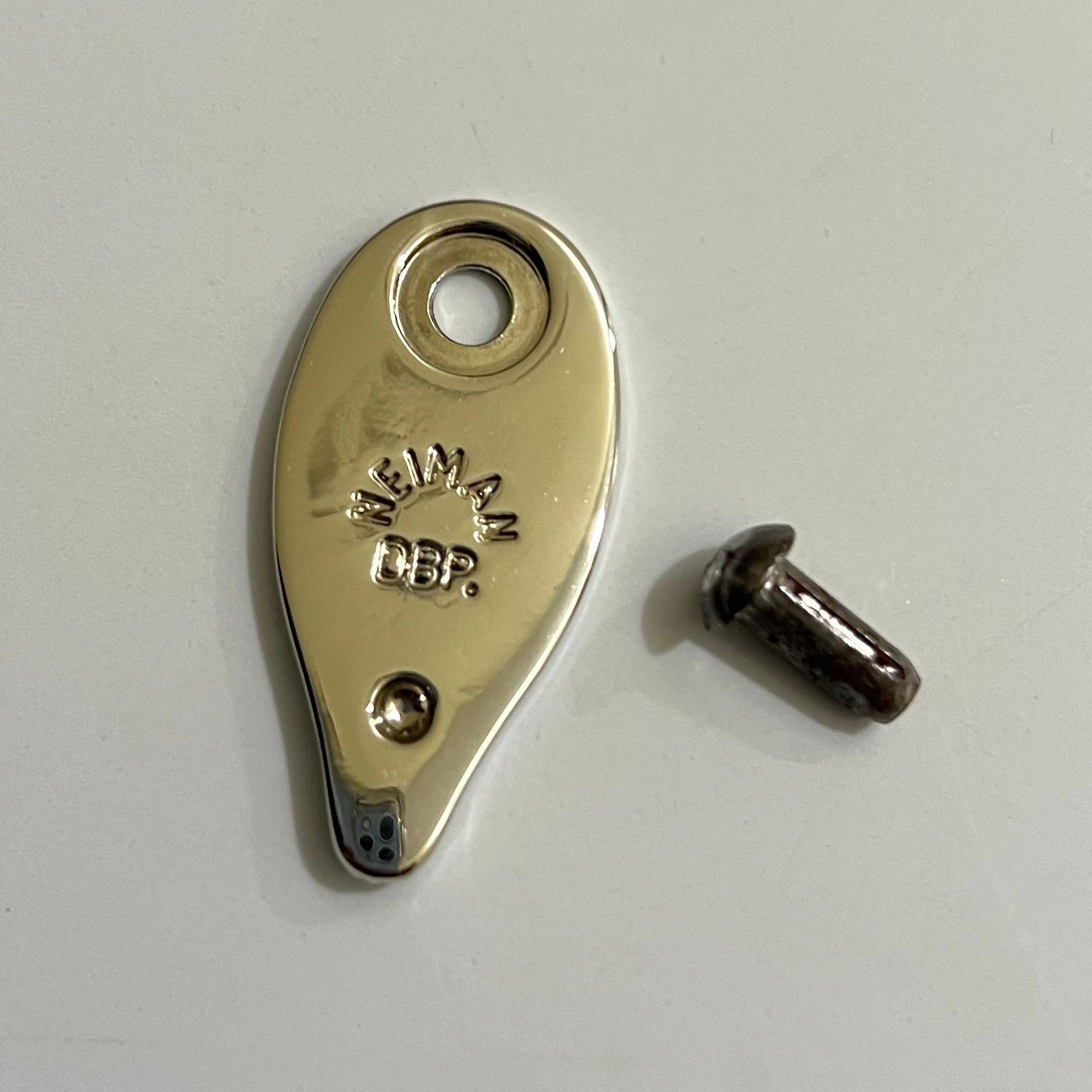 New NEIMAN DBP Steering Lock Cover 4.45mm Vespa Rally 180 200 TS ET3 GTR Sprint