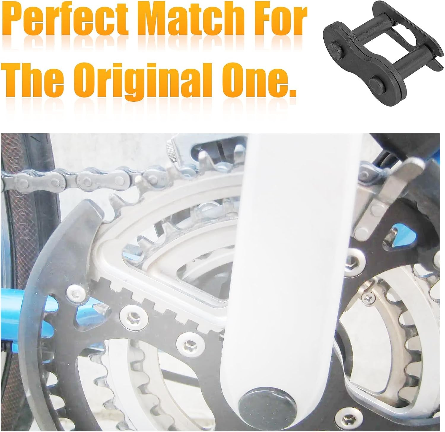 415 Drive Chain Repair Master Link, 10-Pack, 49cc 50cc 60cc 66cc 70cc 80cc 2-Str