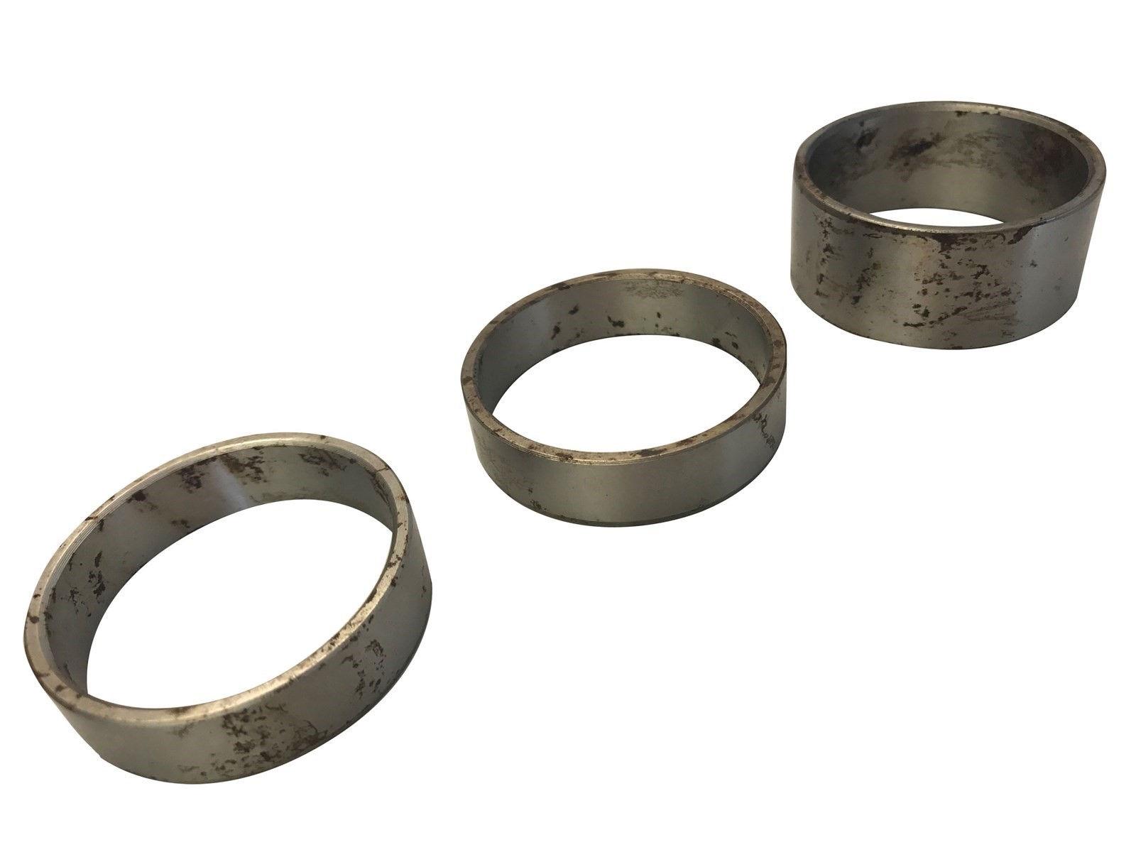 Set of 3 Standard Size Steel Bushings Harley-Davidson Big Twins Steel Race Rod