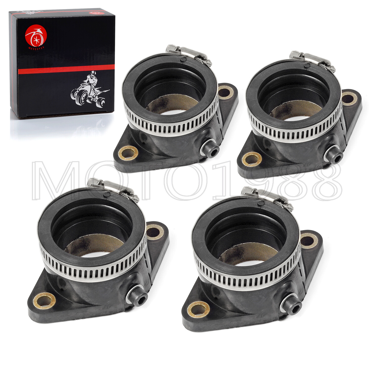 Left Right Carb Intake Manifold Boot for Suzuki Gs850 GS850G GS850GL 1980-1983