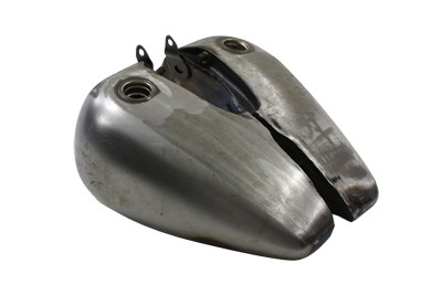 Bobbed 5.0 Gallon Gas Tank Set for Harley-Davidson