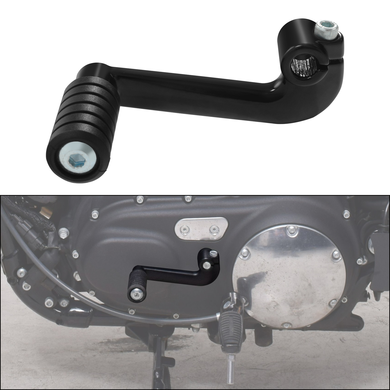 Mid Control Shift Lever Shifter Fit For Harley Sportster XL883 XL1200 2004-2022