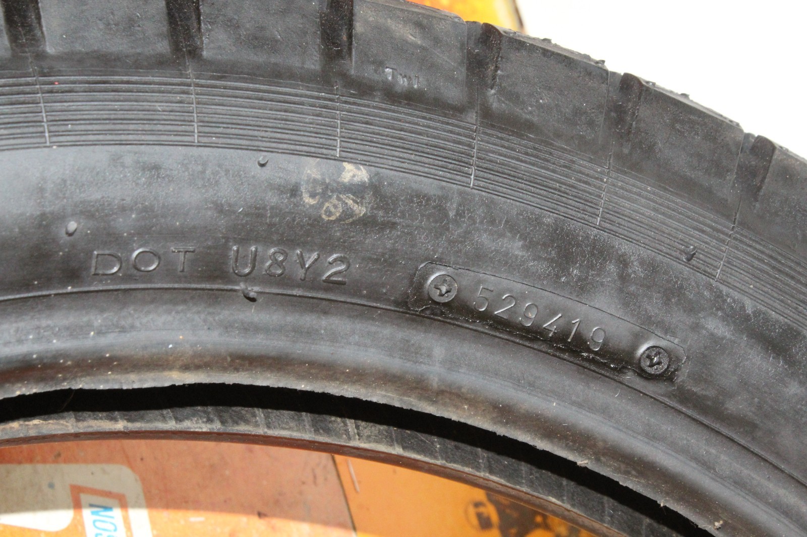 Motorcycle Tire 18” x 4” Harley Knucklehead Flathead Panhead XLH XLCH FX Nylon