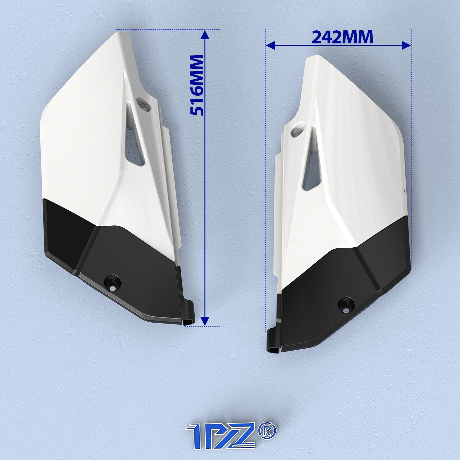 Complete Plastics Fender Kit For Yamaha YZ85 2002-2014 Body Side Cover Fairing