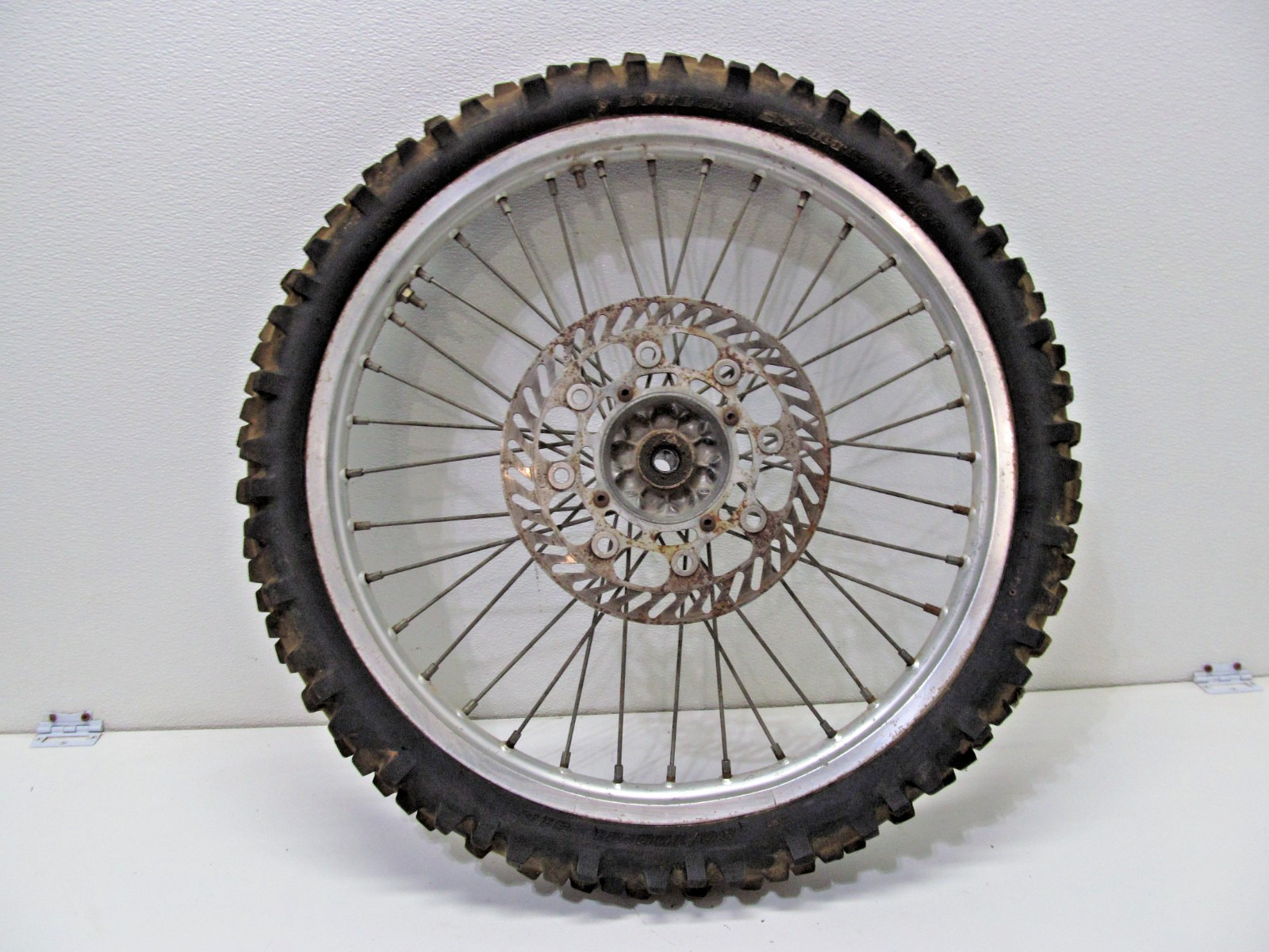 93 – 98 KX250 KX125 KX 250 Front wheel tire Rim hub Brake Rotor 21 x 1.60