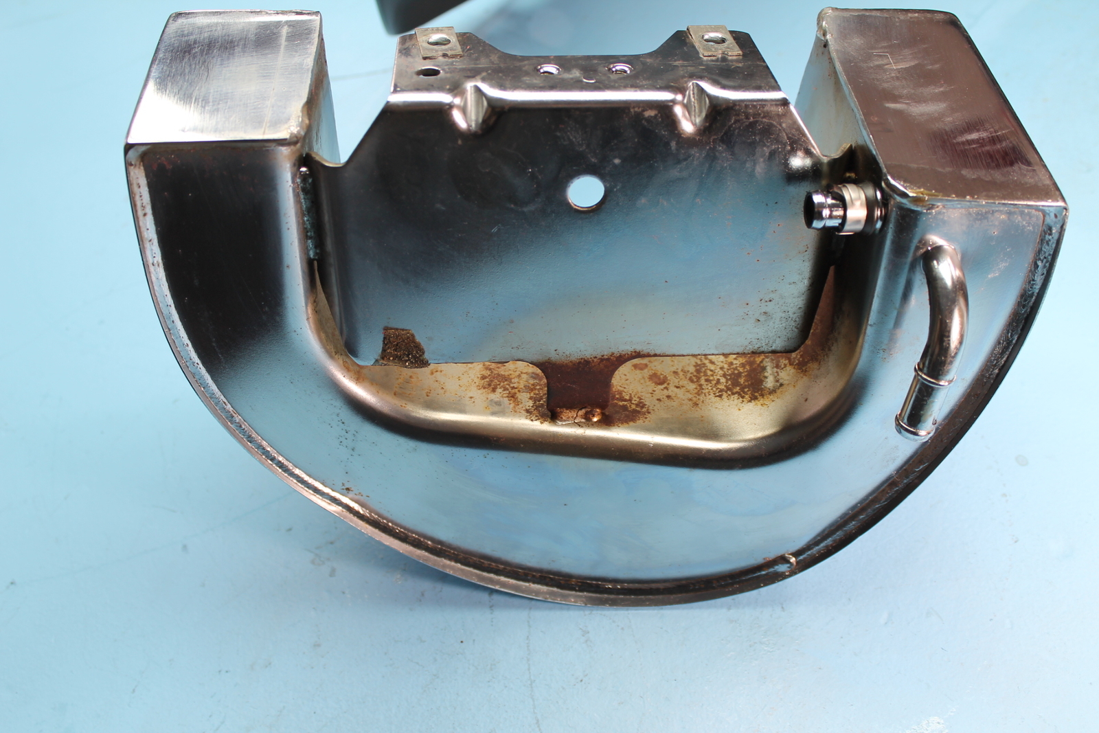 1414 03 HARLEY-DAVIDSON SOFTAIL ENGINE CHROME OIL TANK RESERVOIR