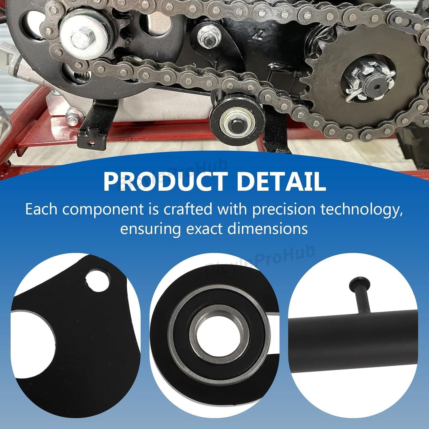 For Coleman B200RSV Extension and Kick Stand and Chain Tensioner w/ Hardware Kit