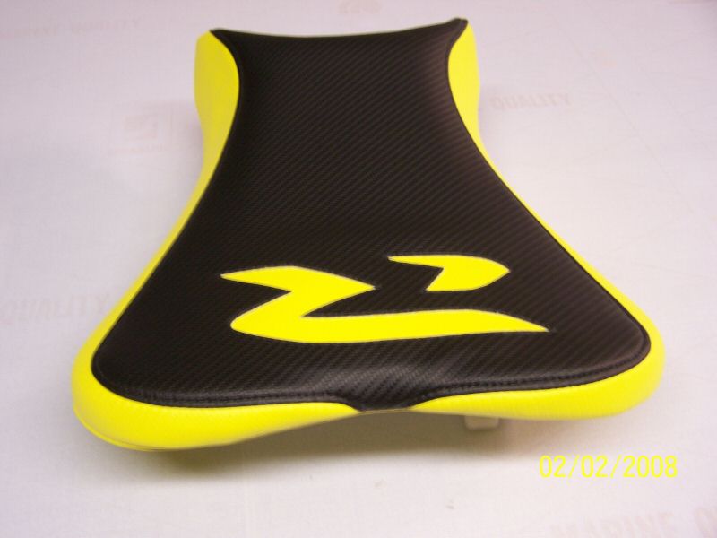 SUZUKI GSXR 6/750 FRONT SEATCOVER 06/07 black/yellow