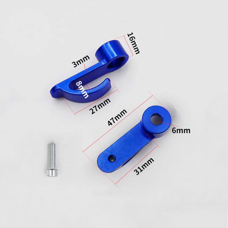 1x Motorcycle Parts CNC Aluminium Single Hole Hook Helmet Bag Carry Hook Holder*