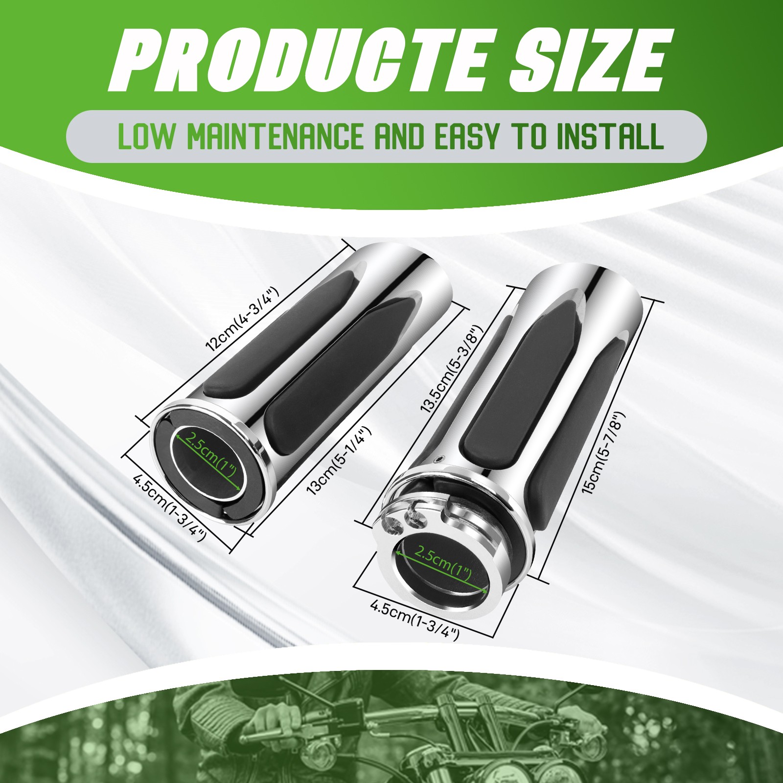 1″ Motorcycle Handlebar Hand Grips For Victory Ness Cross Country Magnum Vegas