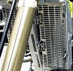 Motorcycle radiator guard T5-5754 aluminium For Honda CR125R CR250R 2000-2001