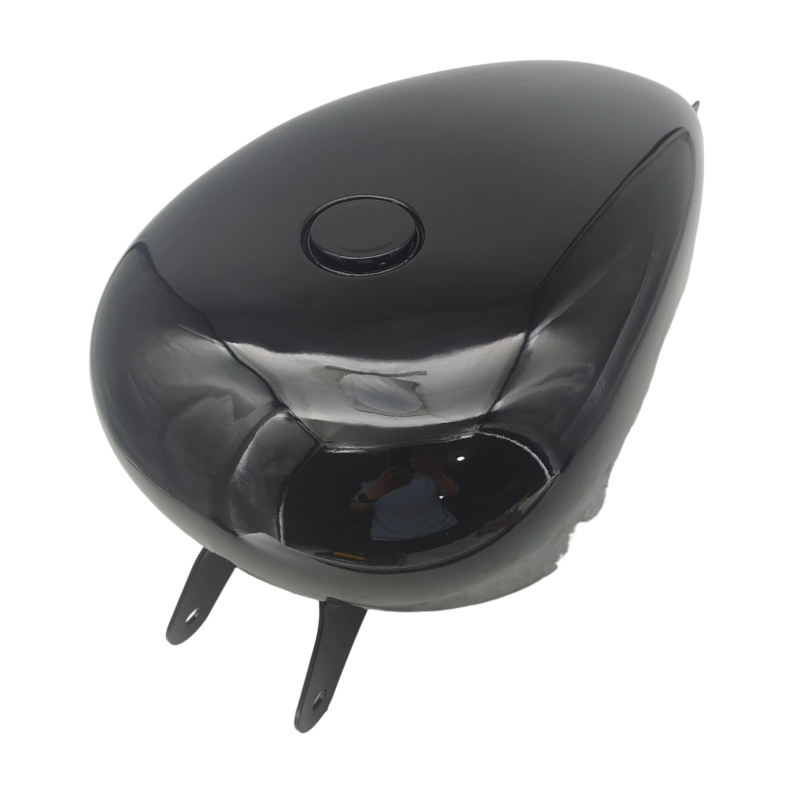 Vivid Black 3.7gal. Gas Fuel Tank Fit For Harley Sportster 883 XL 1200 04-06