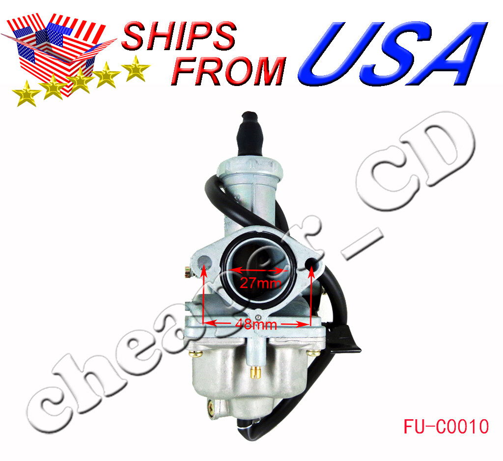 pz27 Carburetor Carb Choke 27mm for 4-Stroke 150cc 200cc ATV honda Dirt Bike