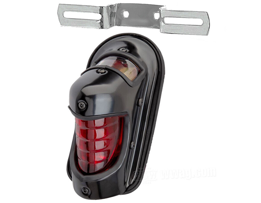 Harley “Boat Tail” TAIL LIGHT 1939 – 1946 Knuckle UL 45 & Servi-Car (Bee Hive)