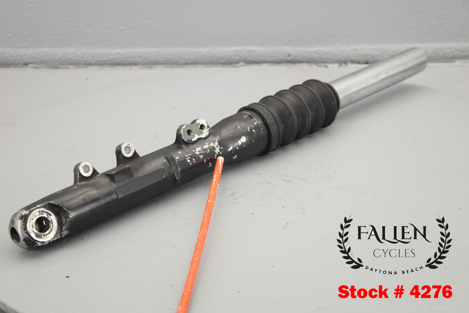 2007 Harley Dyna 49mm Front LEFT Fork Suspension Leg Assembly SPRAY PAINT #4276