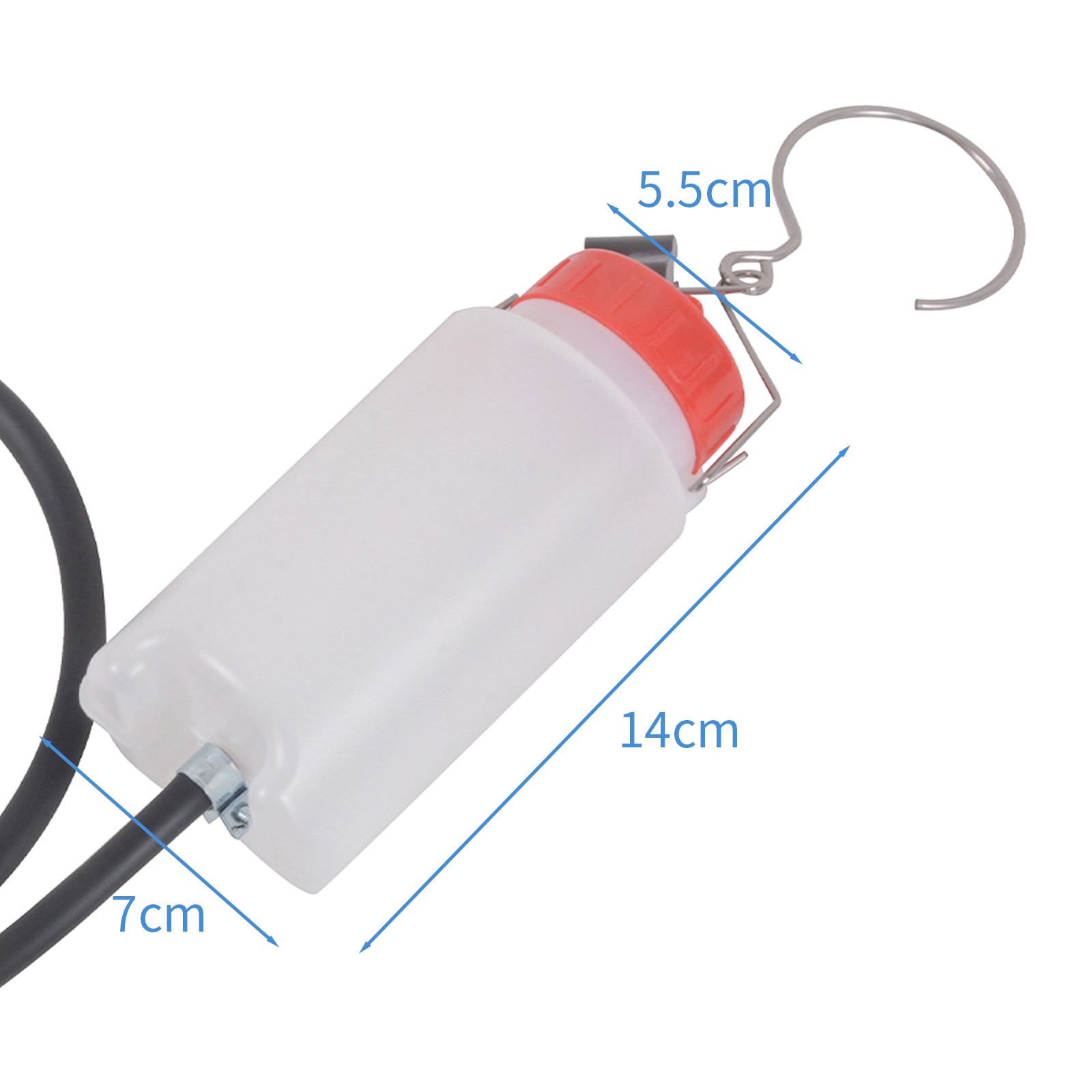 300ml Universal Motorcycle Container Auxiliary Fuel Tank Balancing Tool Dirt