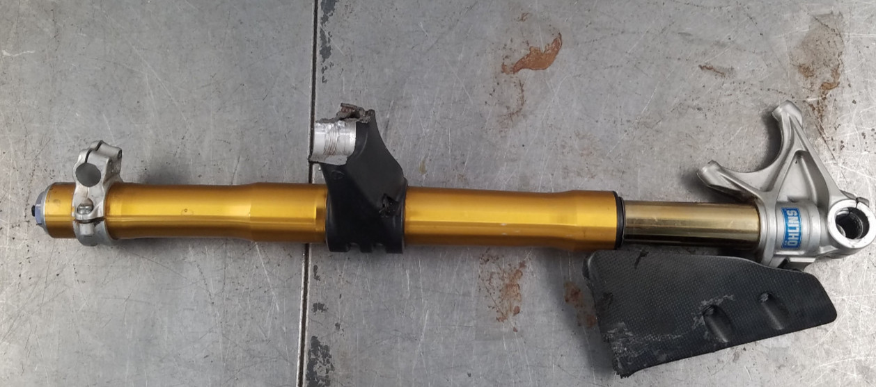 2012 Ducati 1199S Panigale Left Ohlins Fork – * #1953 L2