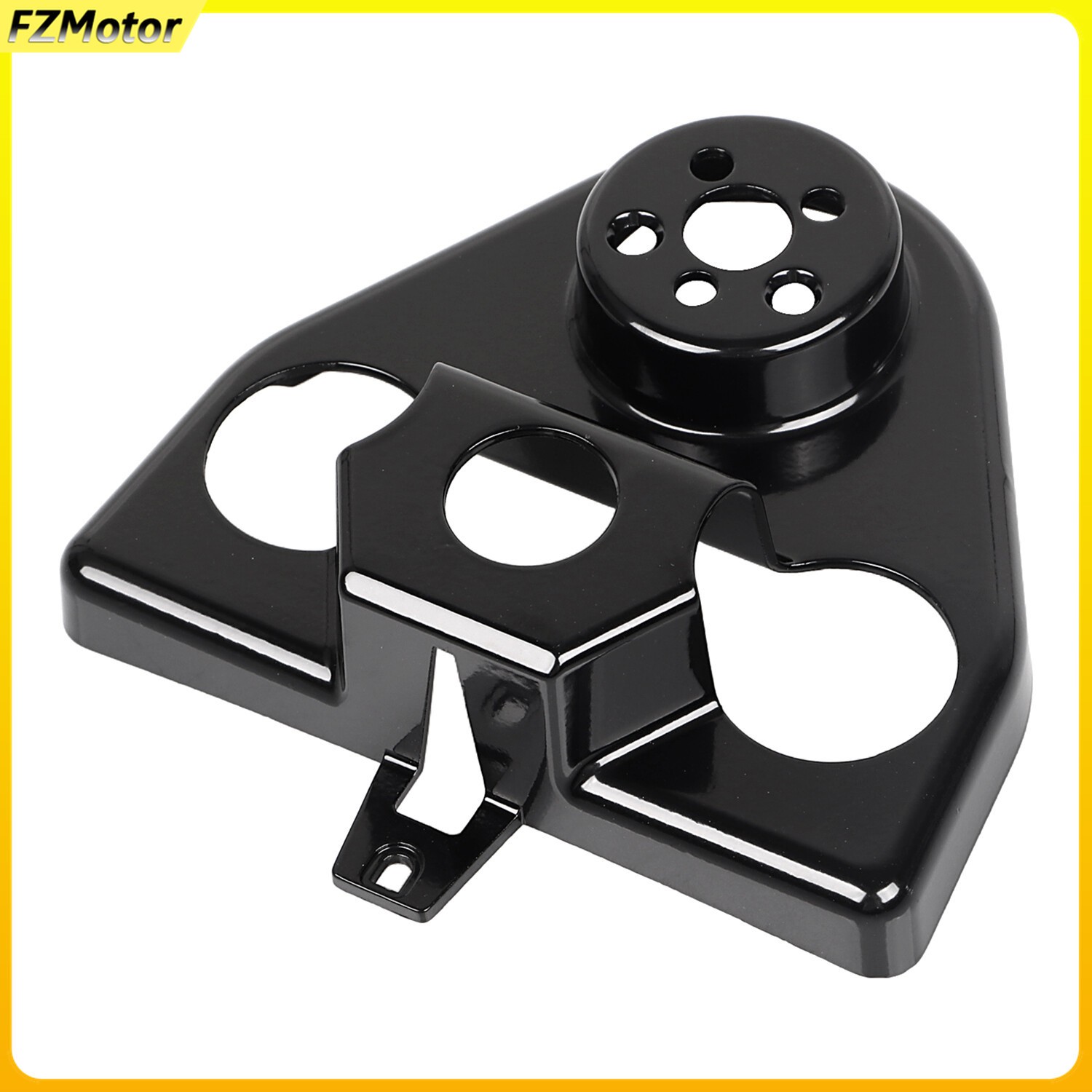 Black Handlebar Riser Cover For Harley Road King FLHR Classic FLHRC 2003-2013 12
