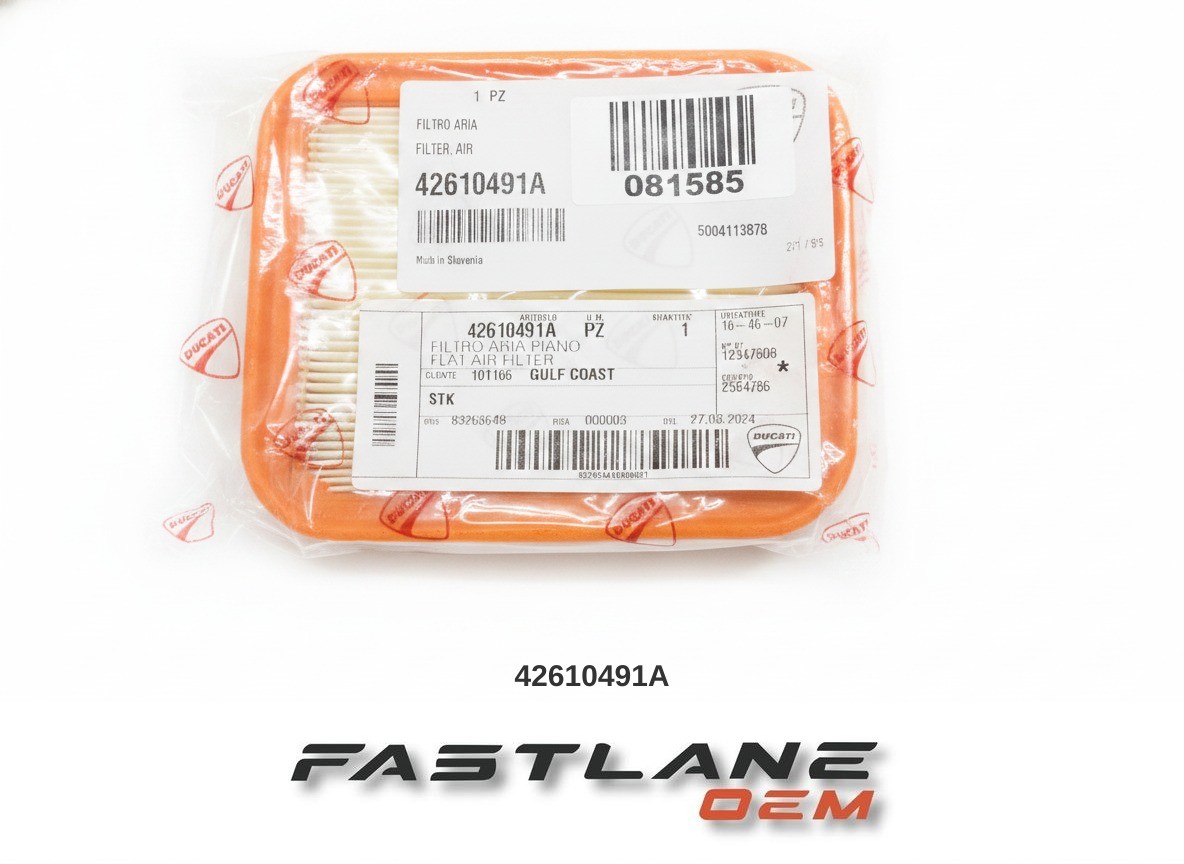 2015-2020 Ducati Panigale Diavel Multistrada Air Filter 42610491A OEM
