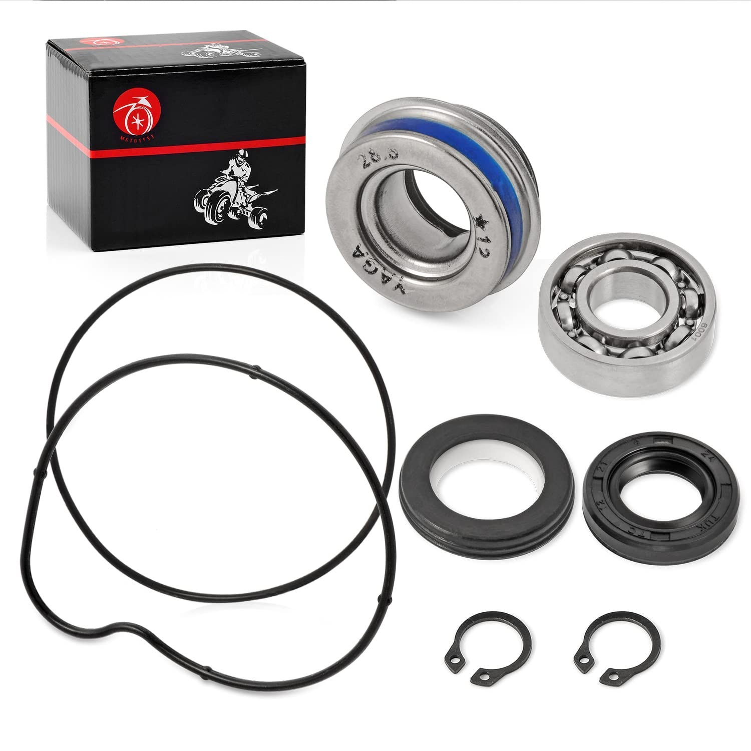Water Pump Seal Rebuild Kit with Bearing & O-Ring for Yamaha Raptor 660 2001-200