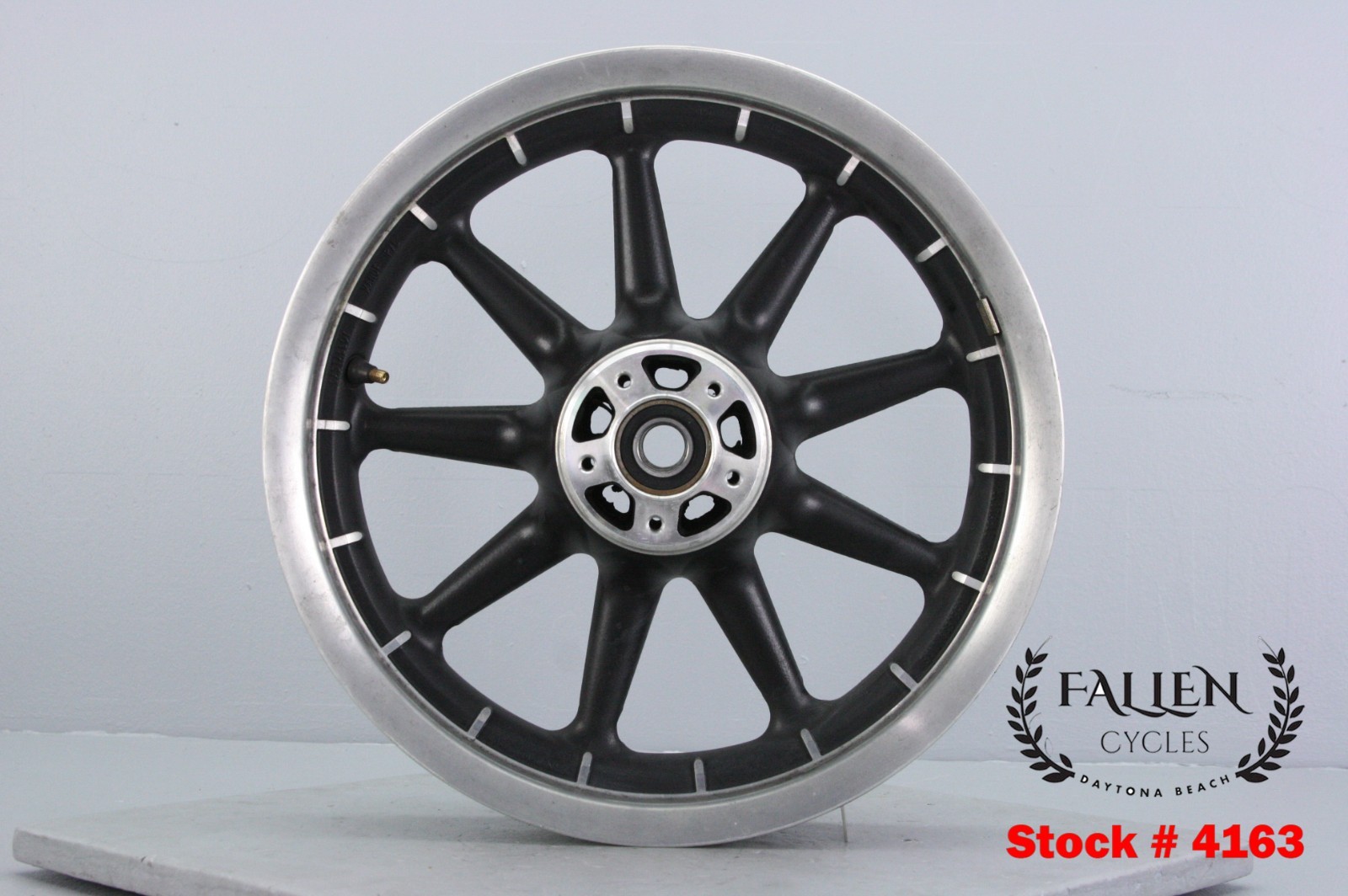 2008 Harley Electra Glide 16″ x 3.00″ Front Wheel Rim 9 SPOKE WAGON 25mm #4163