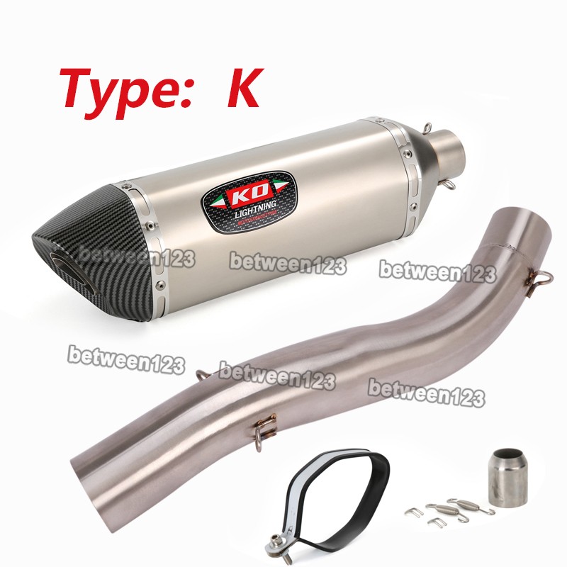For Ducati Monster 797 2017-2023 Scrambler 800 821 Exhaust Muffler Tips Mid Link