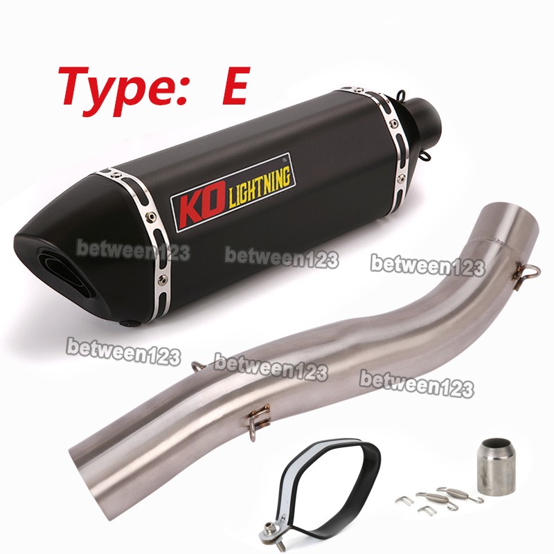 For Ducati Monster 797 2017-2023 Scrambler 800 821 Exhaust Muffler Tips Mid Link