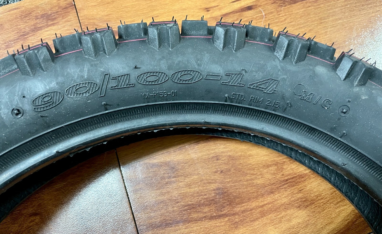x1 MMG Tire 90/100-14 m/c w/ MMG Inner Tube Dirt Bike Tire