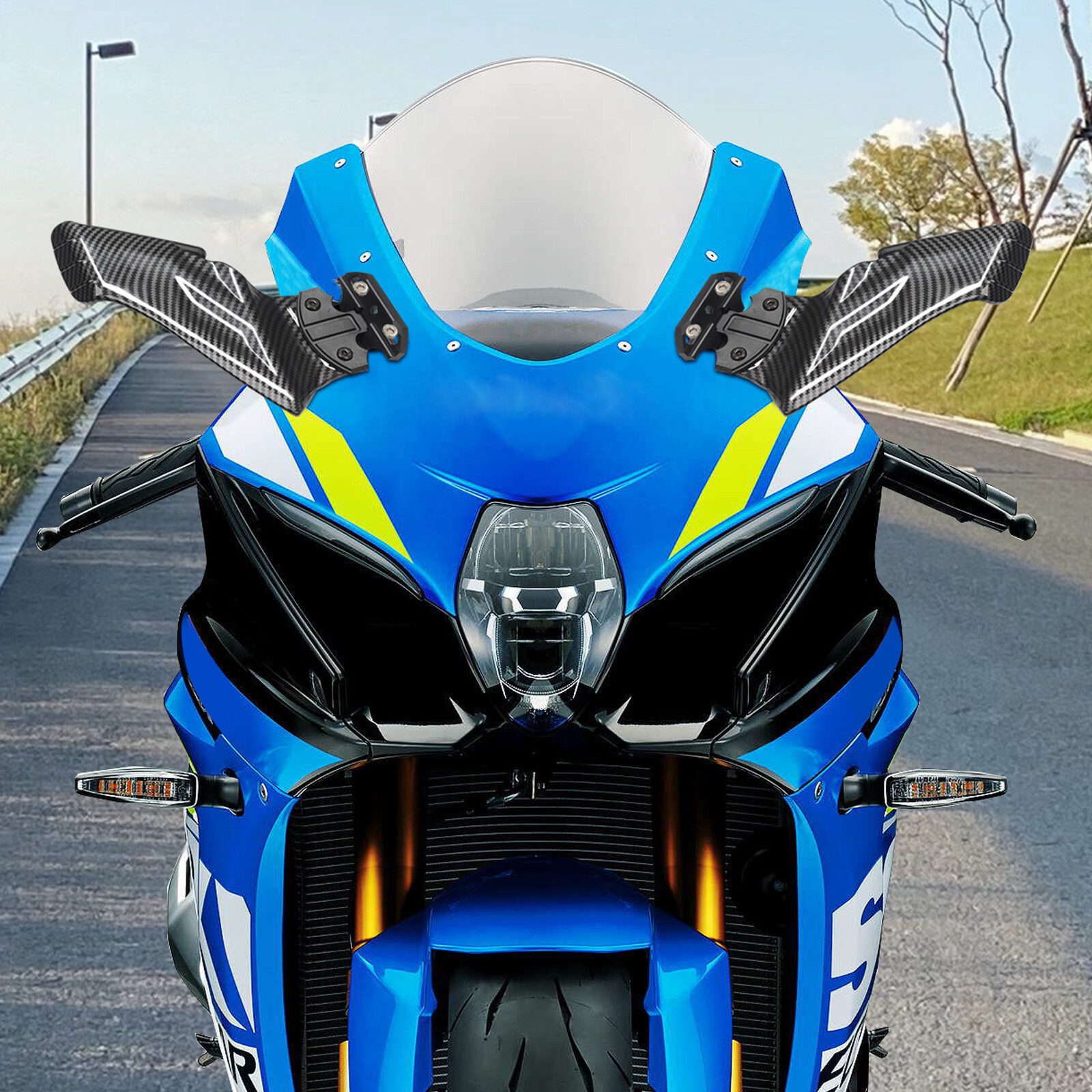 Wind Wing Rear View Mirrors For Honda CBR250R CBR500R CBR600RR CBR1000RR
