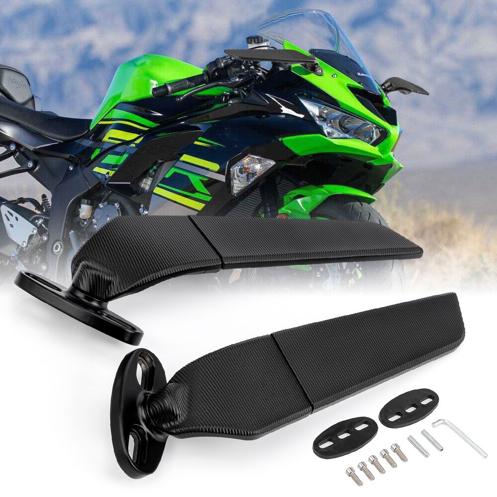 Adjustable Wind Wing Mirror Side Mirrors For Honda CBR600R CBR600RR CBR600F4i