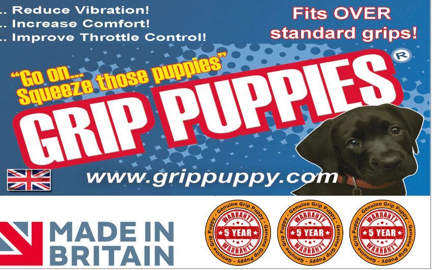 GRIP PUPPY GRIP COVERS FITS OVER STANDARD GRIPS UNIVERSAL FOR BMW MOTORCYCLE