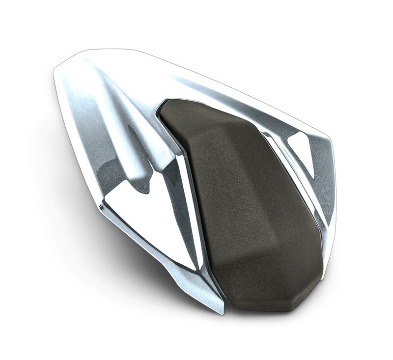 KAWASAKI GENUINE NINJA E-1 Z E-1 SEAT COWL METALLIC BRIGHT SILVER 63S 2024 NEW