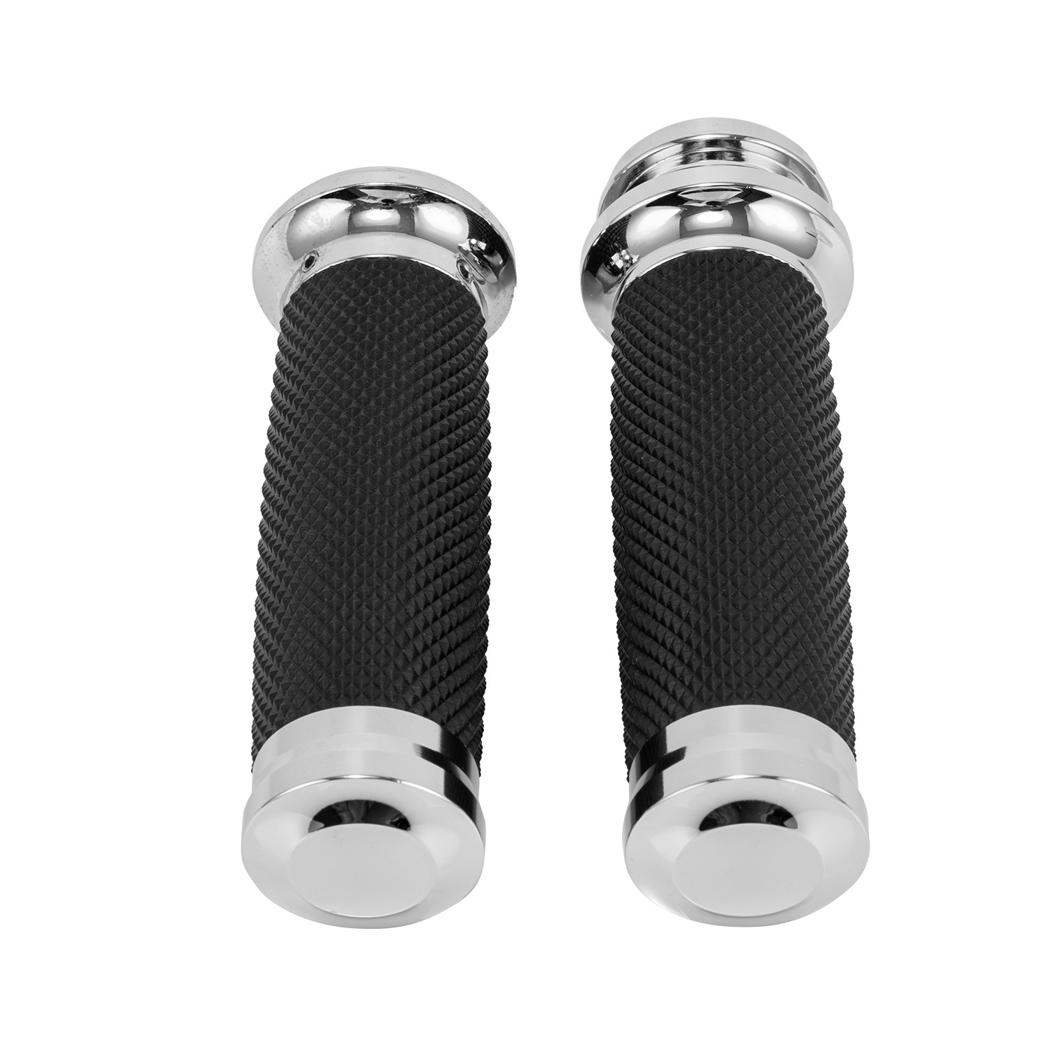 1″ Inch Motorcycle Handle Bar Hand Grips For Harley Honda Yamaha Kawasaki Jkzoab