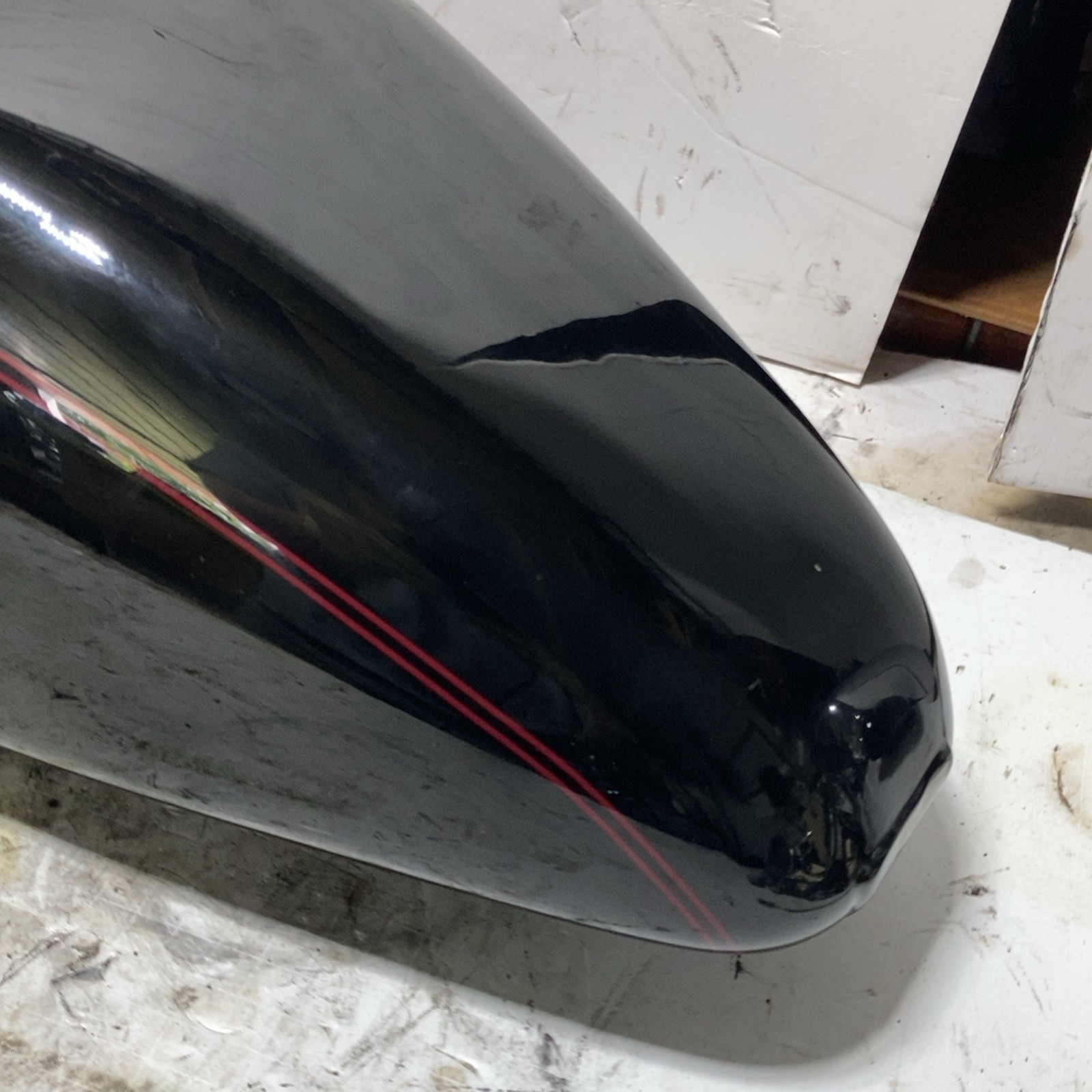 98-03 Harley Sportster XL 883 1200 OEM Fuel Tank Reservoir Vivid Black SM DENT
