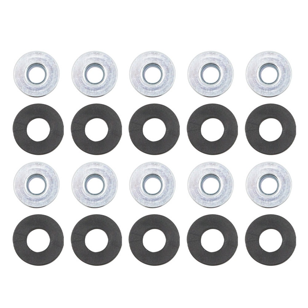 10× Fairing Rubber Grommets Bolt Pressure Relief Cushion Shockproof Motorcycle