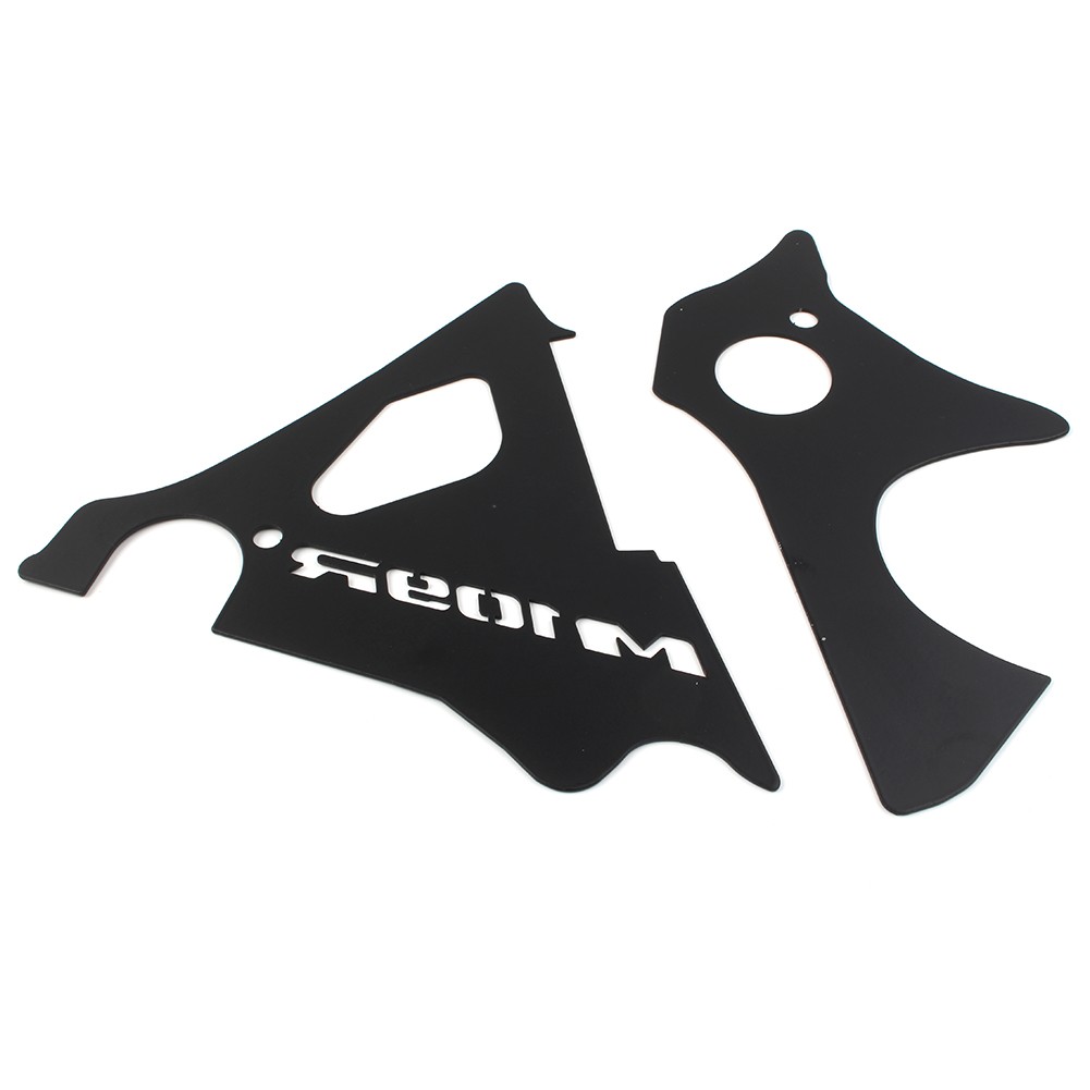 Engine Side Covers Frame Filler Keyhole Black For Suzuki INTRUDER M1800R/VZR1800