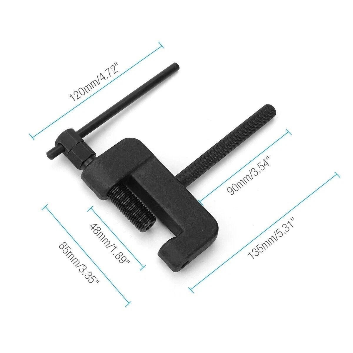 4x Universal Roof Box U-Bolt Clamps Cargo Carrier Roof Rack Bracket Van Mounting