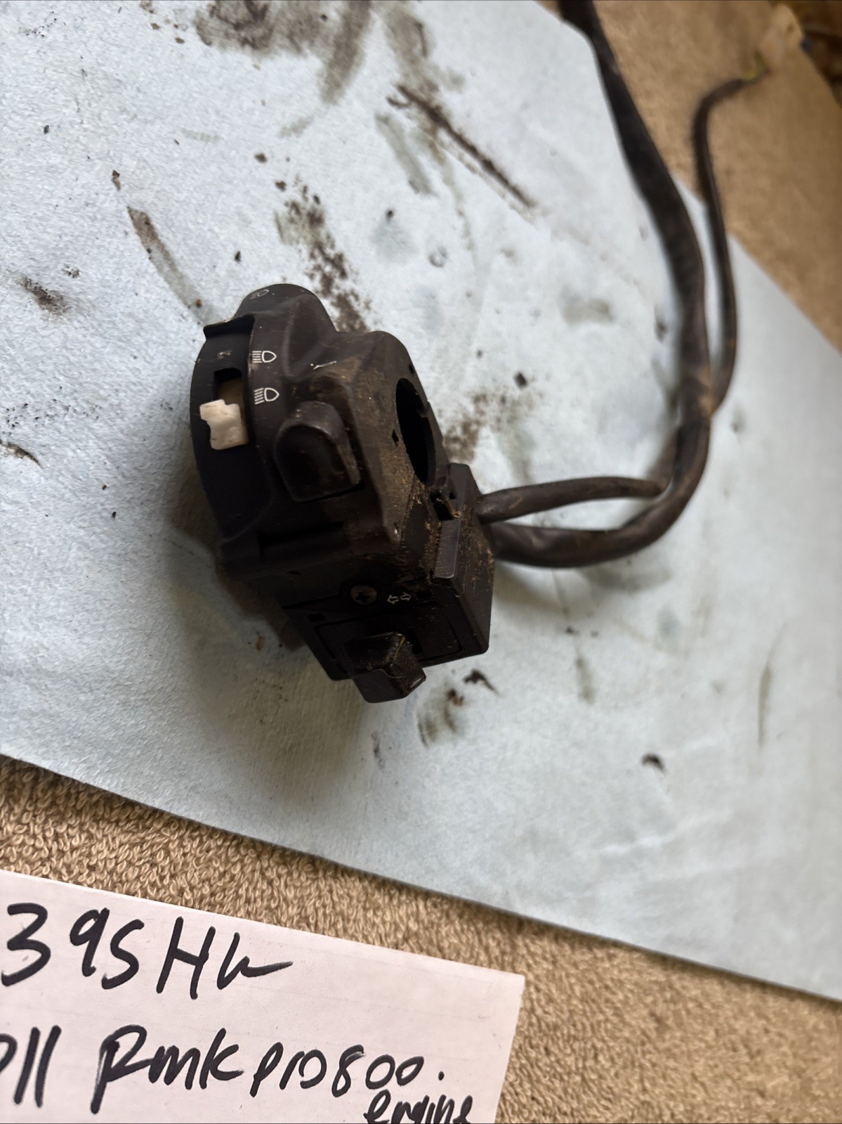 Harley Davidson Left Handlebar Switch Assembly Domino 0090AF.00 439