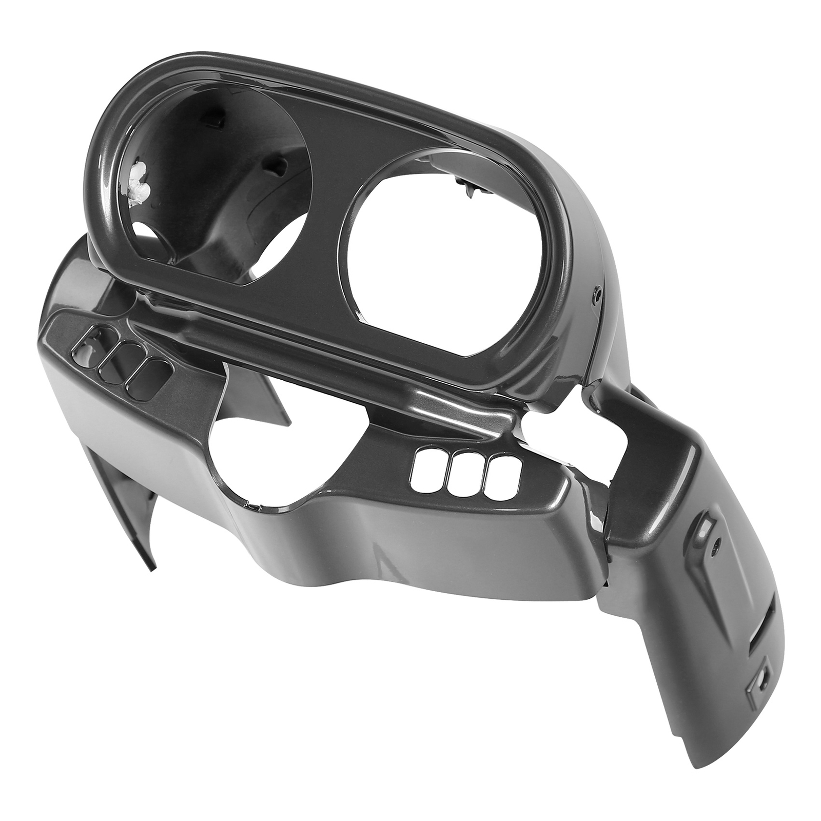 ABS Instrument Housing Fit For Harley Road Glide FLTR 2015-2023 Industrial Gray