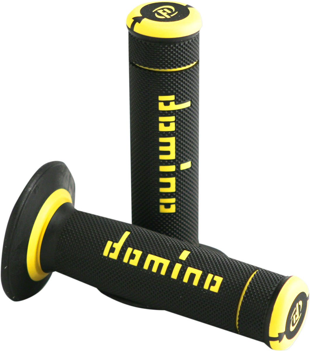 Domino A19041C4740A7-0 Xtreme Grips – Black/Yellow