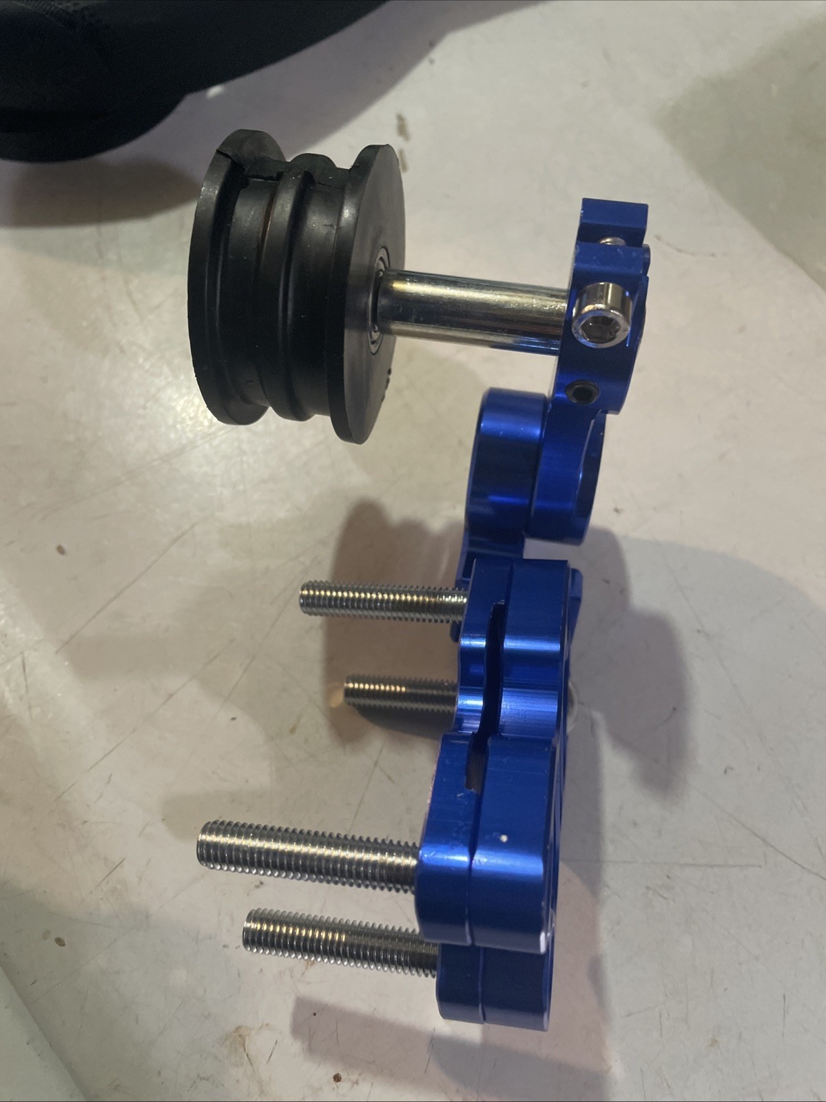 Universal Motorcycle Automatic Chain Tensioner Adjuster Roller Aluminum