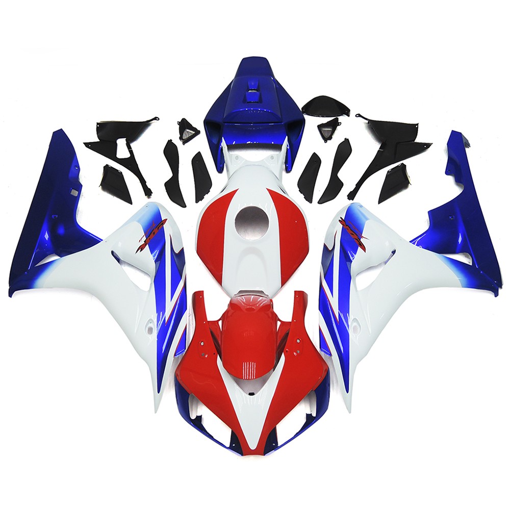 Red Blue White Fairings for Honda 2006-2007 CBR1000RR Plastic Injection Bodywork