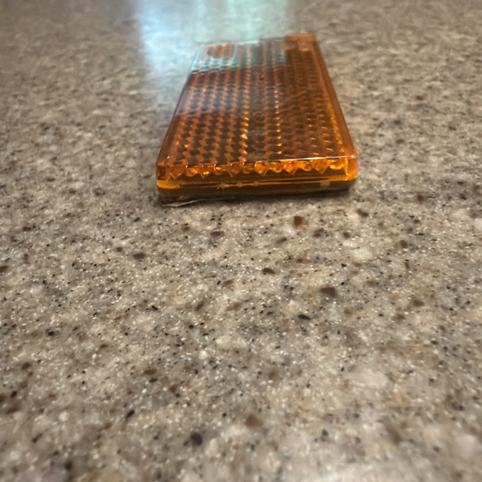 Genuine New Talmu Orange Reflector P/N SAE A89 DOT / 02356 For Motorcycles