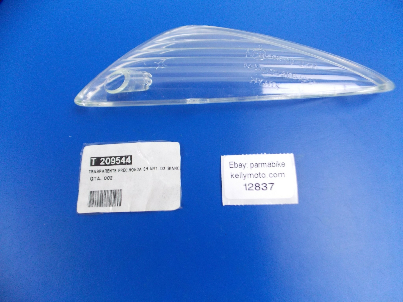 NOS C.E.V HONDA 2001-2004 SH 125/150 FRONT RIGHT INDICATOR LENS CLEAR T209544