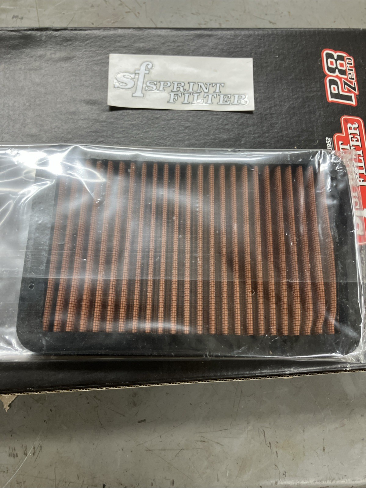 SPRINT FILTER AIR FILTER P08 FIT ON APRILIA 1000 RSV4 SBK RACING 09-10