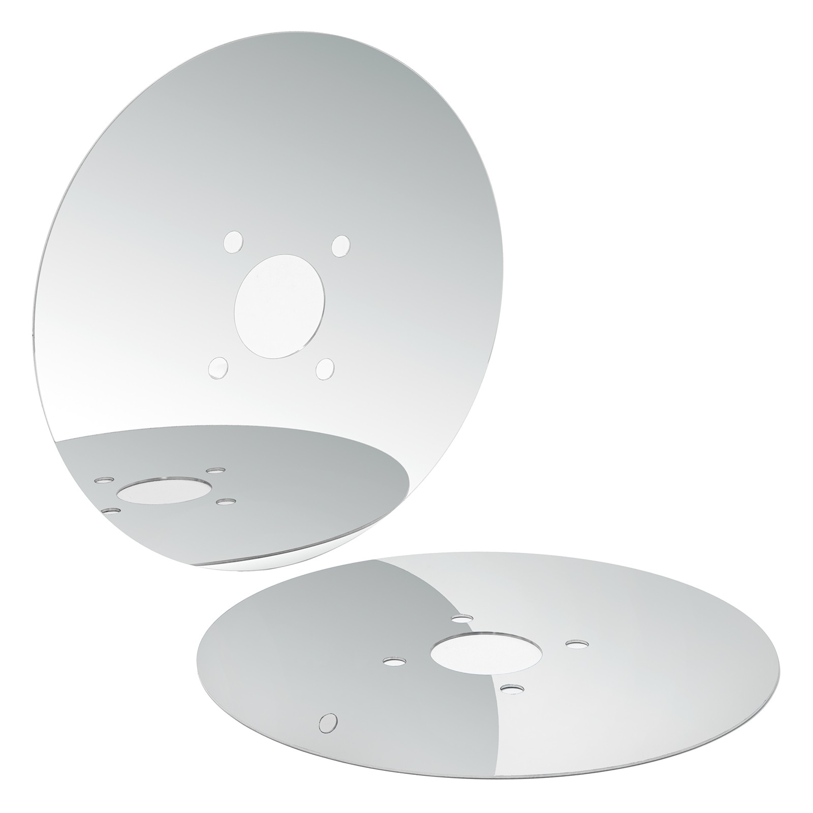 For Harley 15in. ENFORCER MAGS SS Rear Wheel Disc Plate Mirror Polished