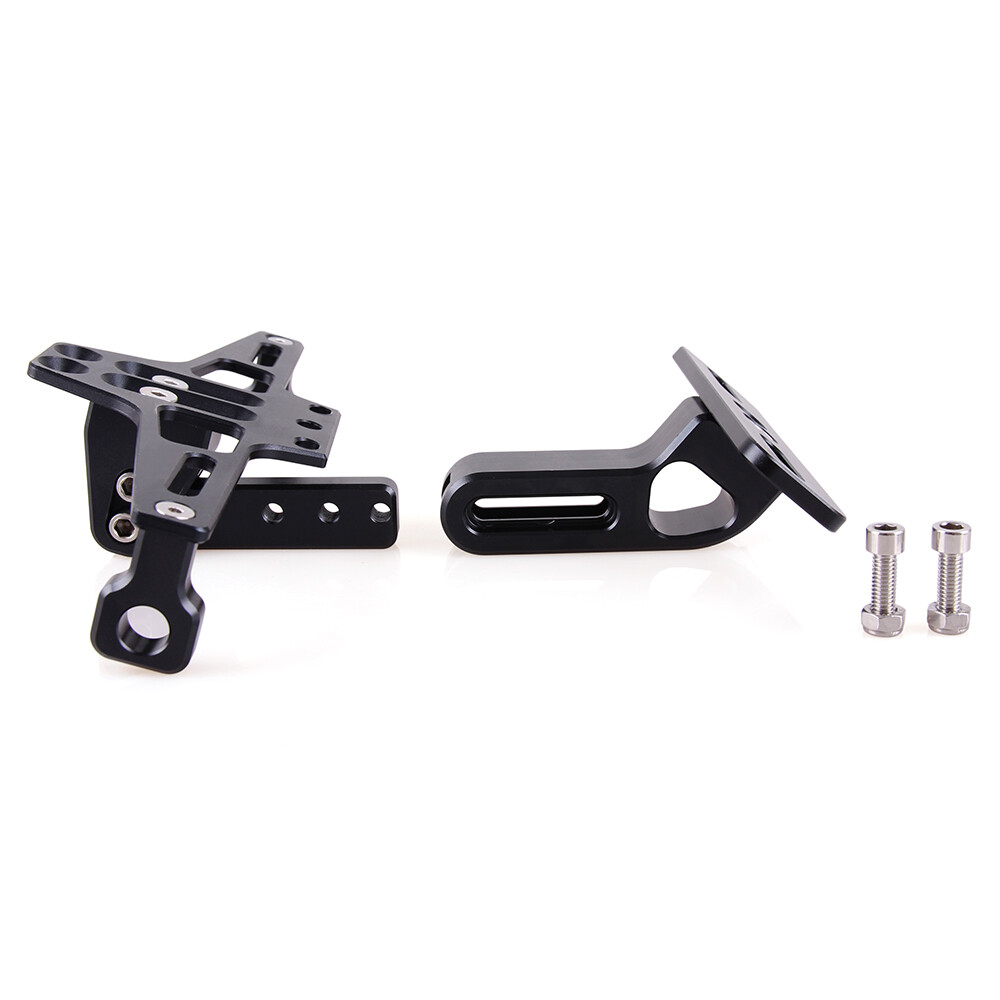 Motorcycle Fender Eliminator Kit License Plate Holder Bracket W/ LED Taillight