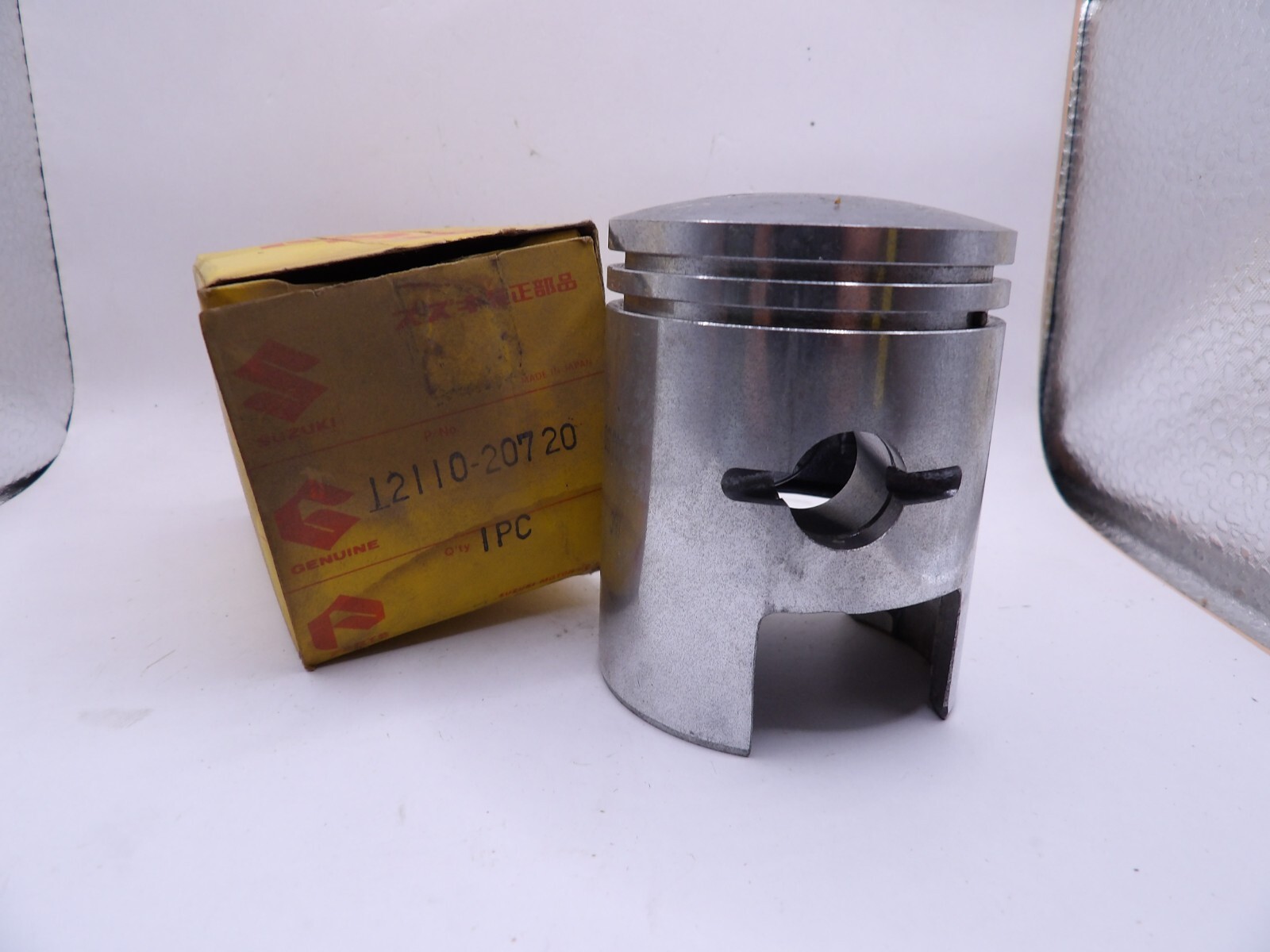 NOS Suzuki TC120 Trail Cat 69-71 Genuine Oversize Piston .50 2nd O/S 12110-20720